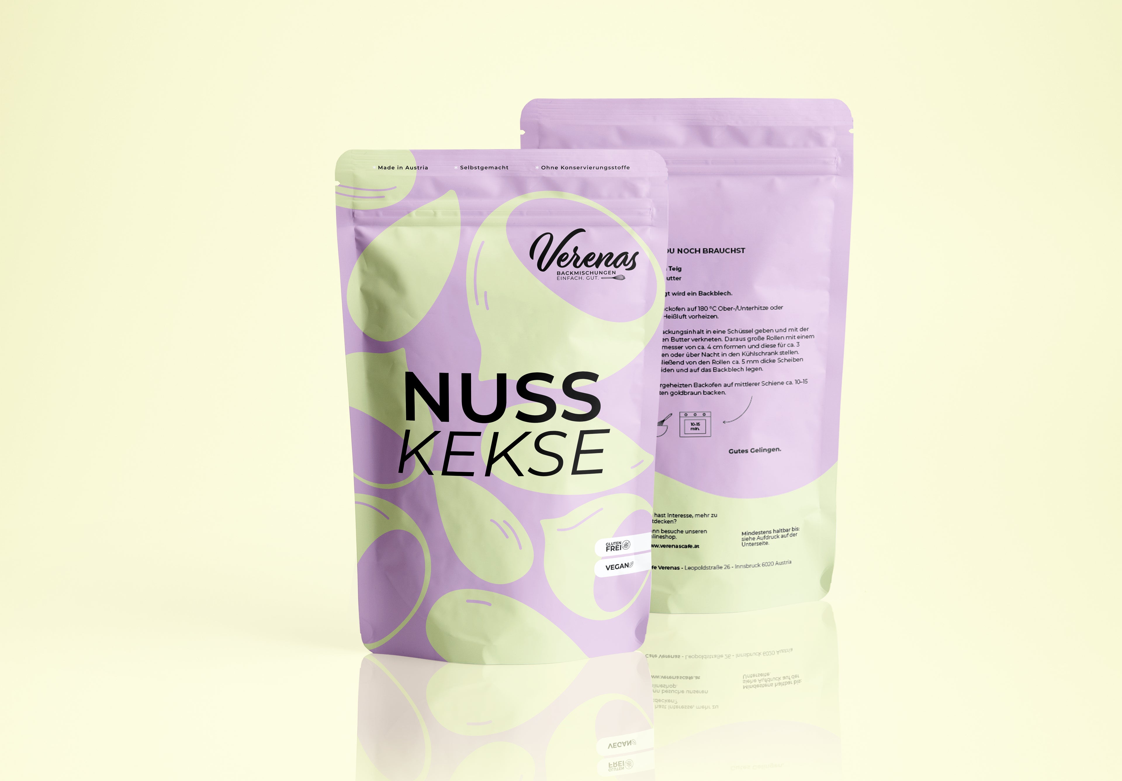 Glutenfreie Nusskekse