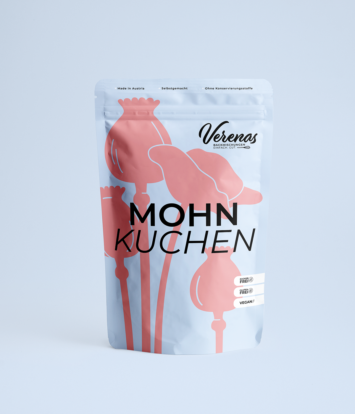 Mohnkuchen Backmischung – glutenfrei & zuckerfrei