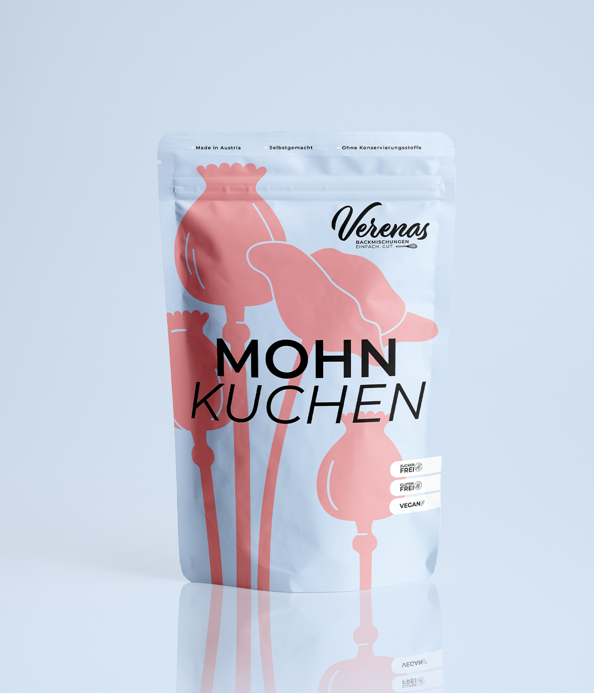 Mohnkuchen Backmischung – zuckerfrei