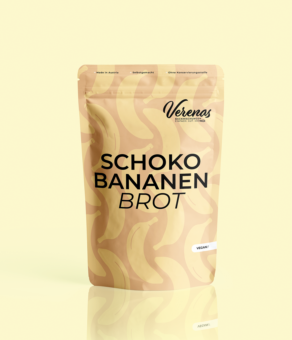 Schoko-Bananenbrot Backmischung