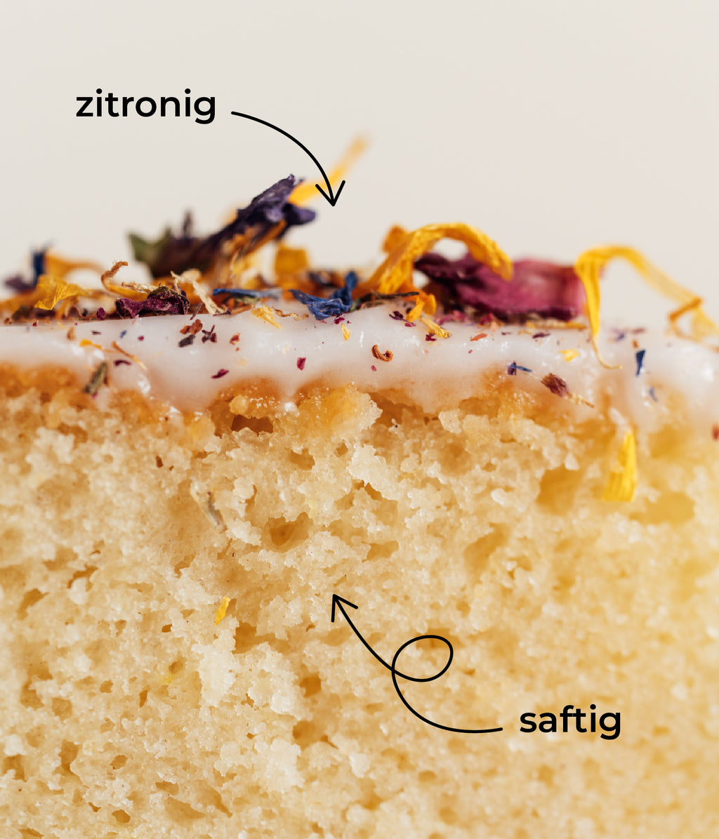 Zitronenkuchen Backmischung