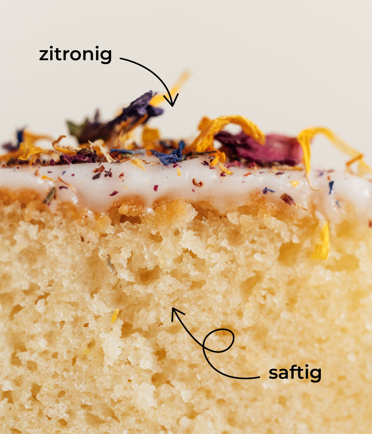 Zitronenkuchen Backmischung